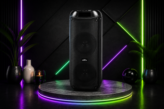 Enceinte Bluetooth Party 200W LED – Son Puissant et Ambiance Festive