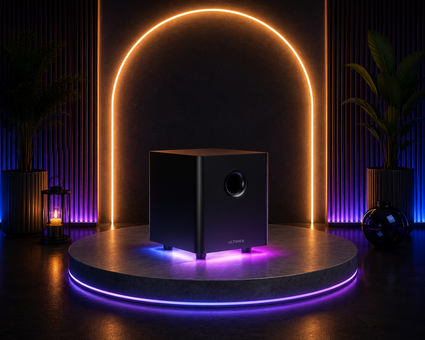 Caisson de Basses Sans Fil ULTIMEA RGB
