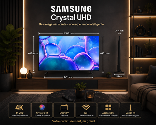 TV Samsung Crystal UHD 4K Smart TV