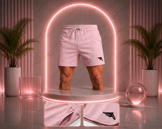 Short Sport Homme Rose