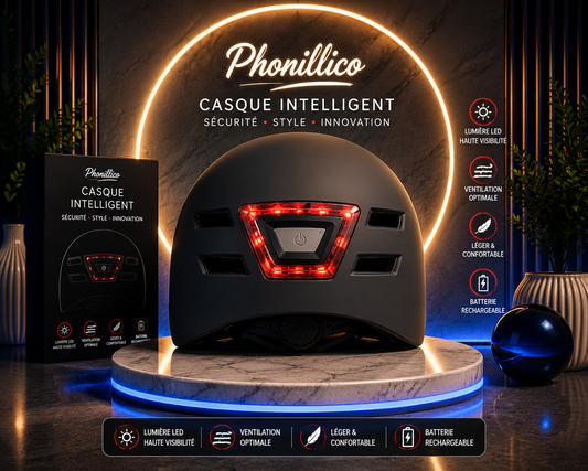 Casque Intelligent LED Rechargeable