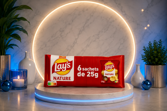 Chips Lay's – Lot de 6 Sachets de 25 g