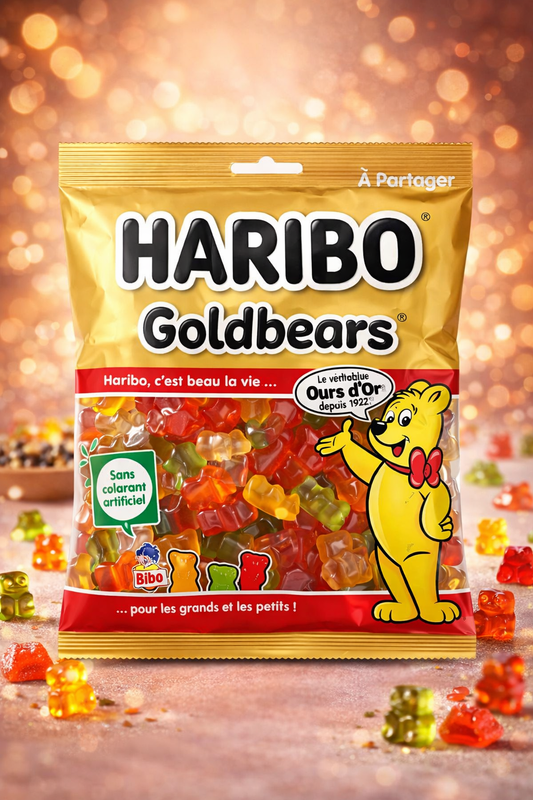 Haribo Goldbears – Bonbons Oursons Fruités  (A partager)