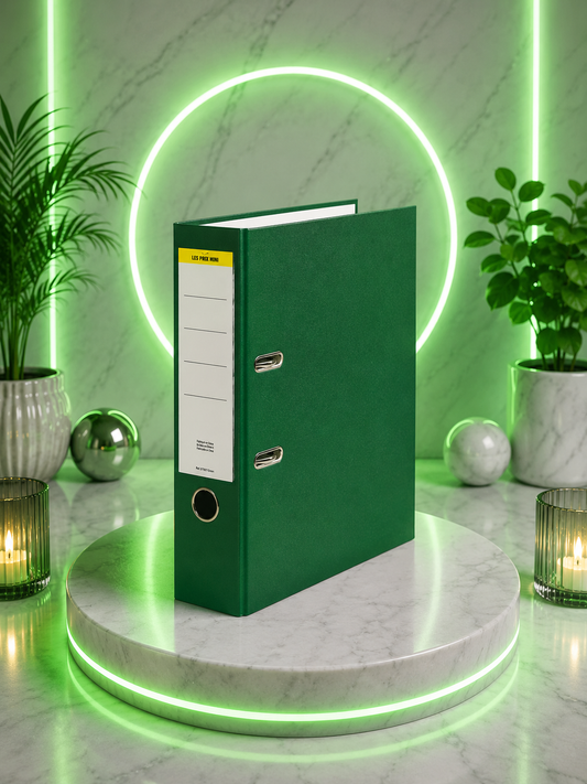Classeur à levier - Dos 75 mm - A4 - pour 715 feuilles - vert