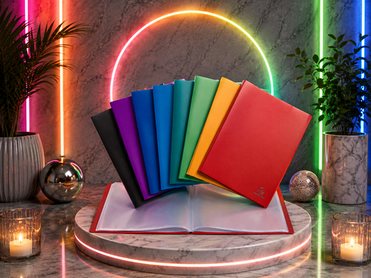 Porte vues - 40 vues - A4 - Couleur Aléatoire