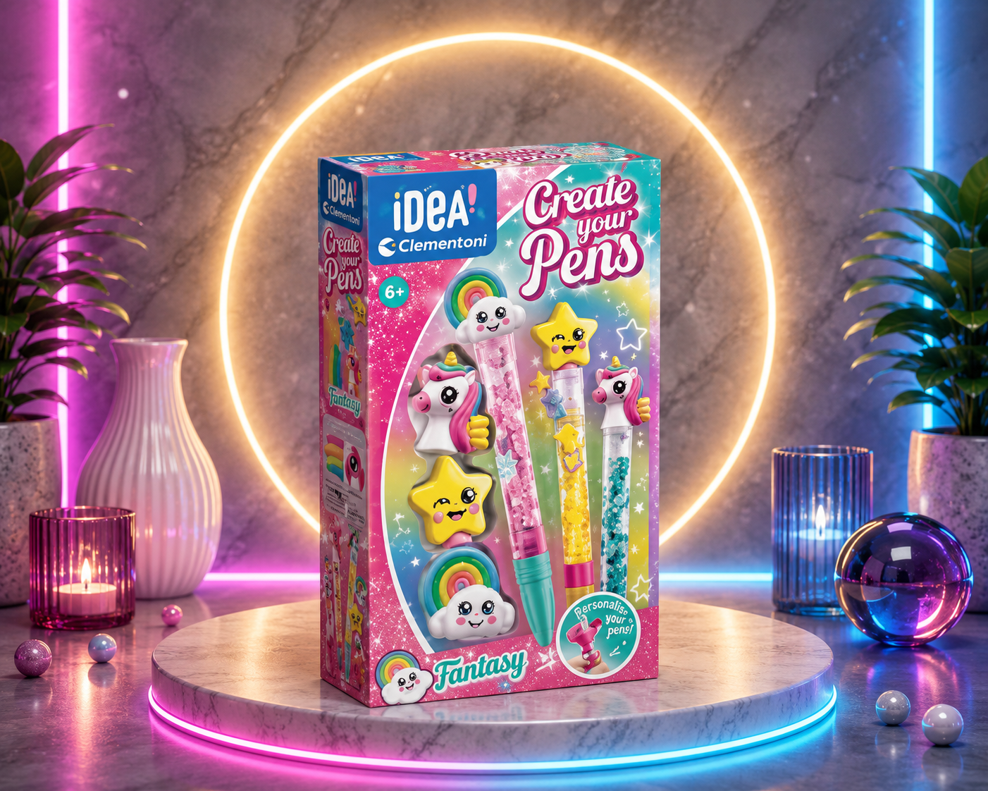 Kit Stylos DIY Fantaisie à Personnaliser