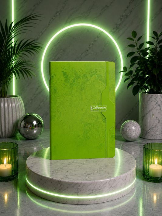 Cahier 24 x 32 cm - 96 pages - grands carreaux (Seyes) - Différentes couleurs