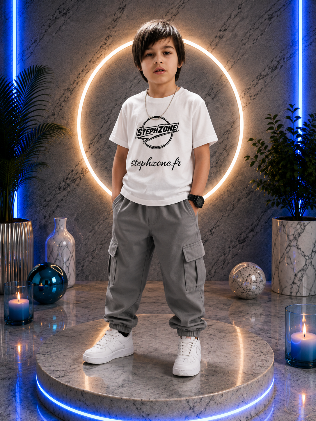 T-shirt stephzone de 2 à 14 ans