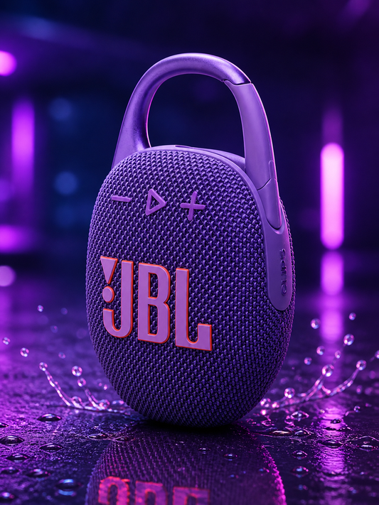 JBL Clip 5 – Enceinte Bluetooth Ultra-Portable avec Mousqueton