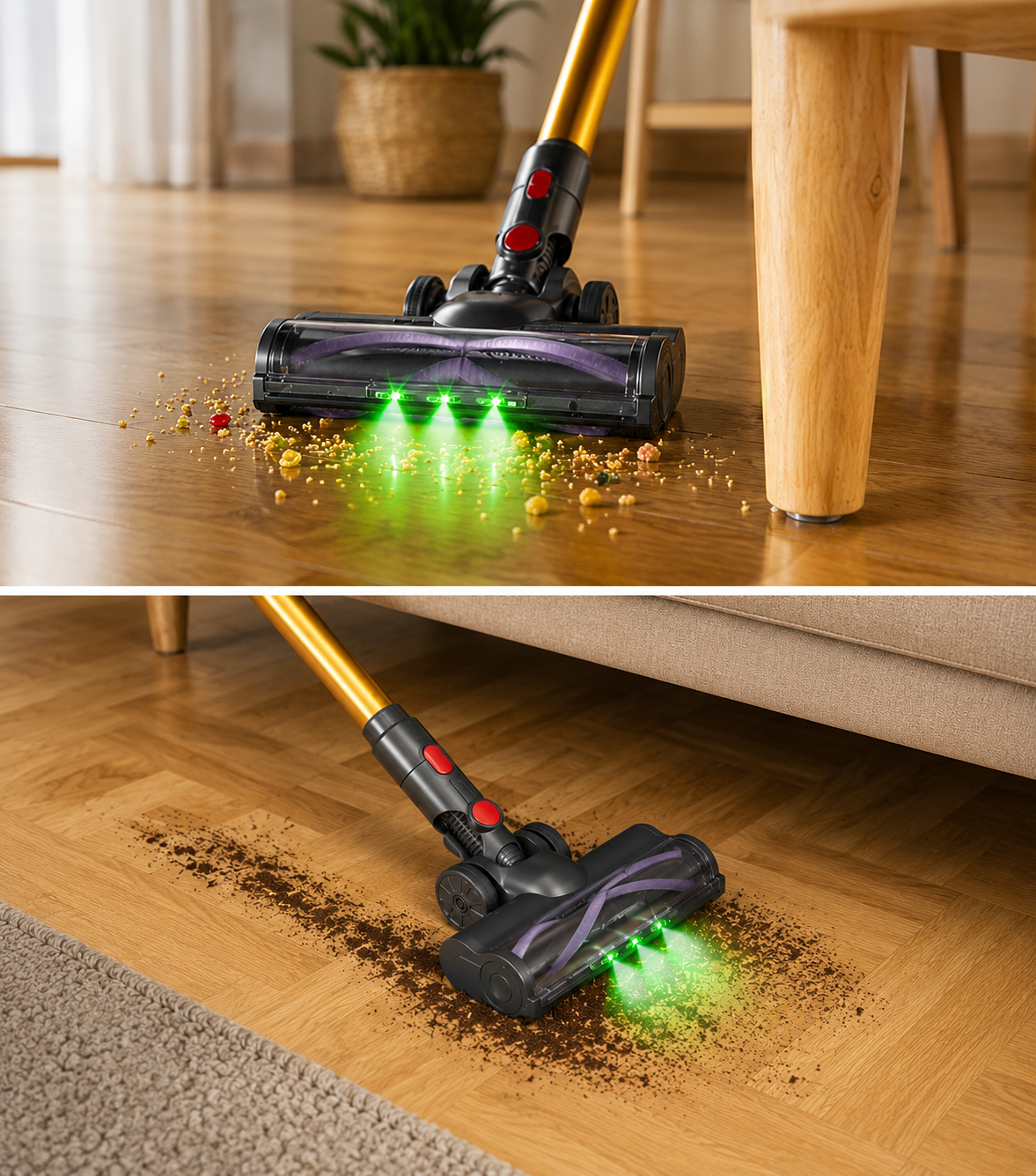 Aspirateur Balai Sans Fil Multifonction – Puissant & Léger