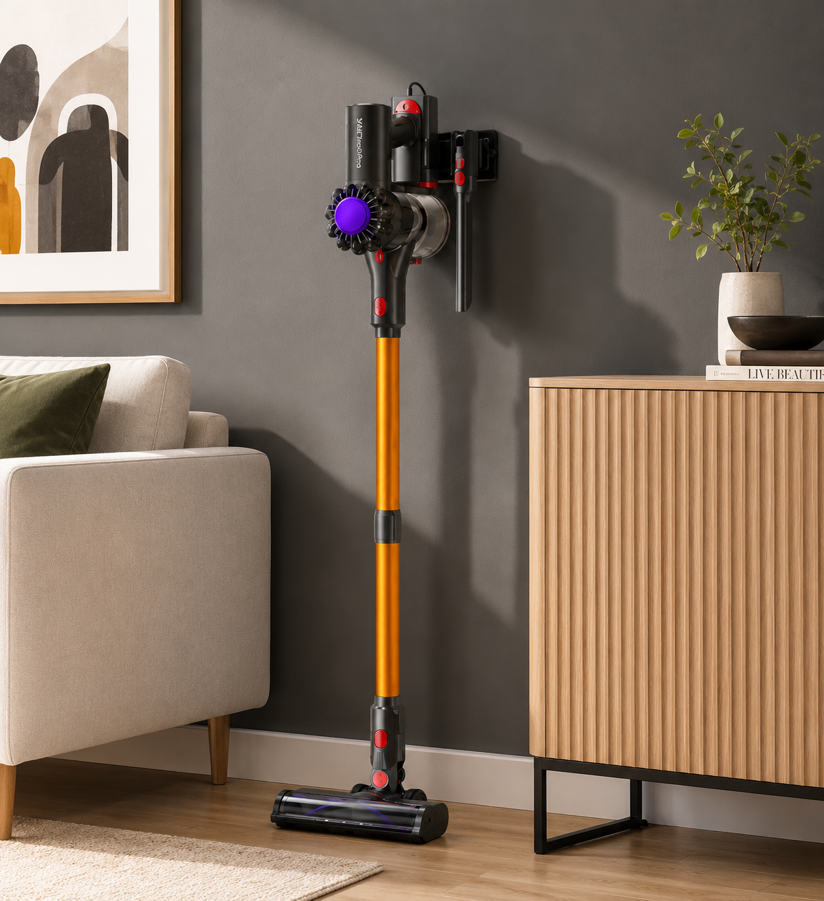 Aspirateur Balai Sans Fil Multifonction – Puissant & Léger
