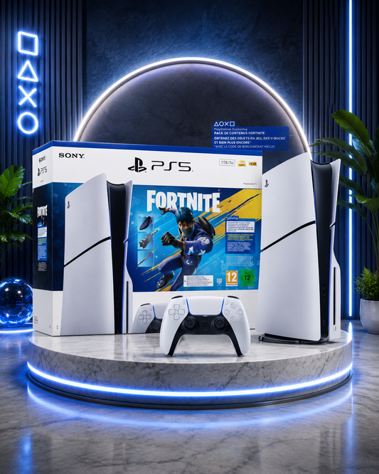 Console PS5 Édition Fortnite – Pack Exclusif