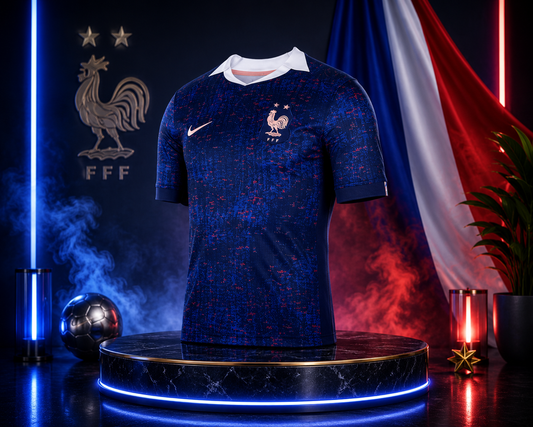 Maillot Équipe de France FFF Domicile – Bleu Marine