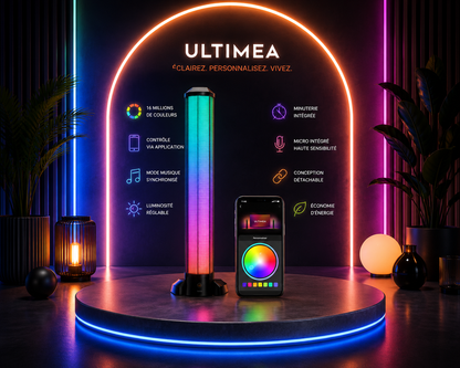 Caisson de Basses Sans Fil ULTIMEA RGB
