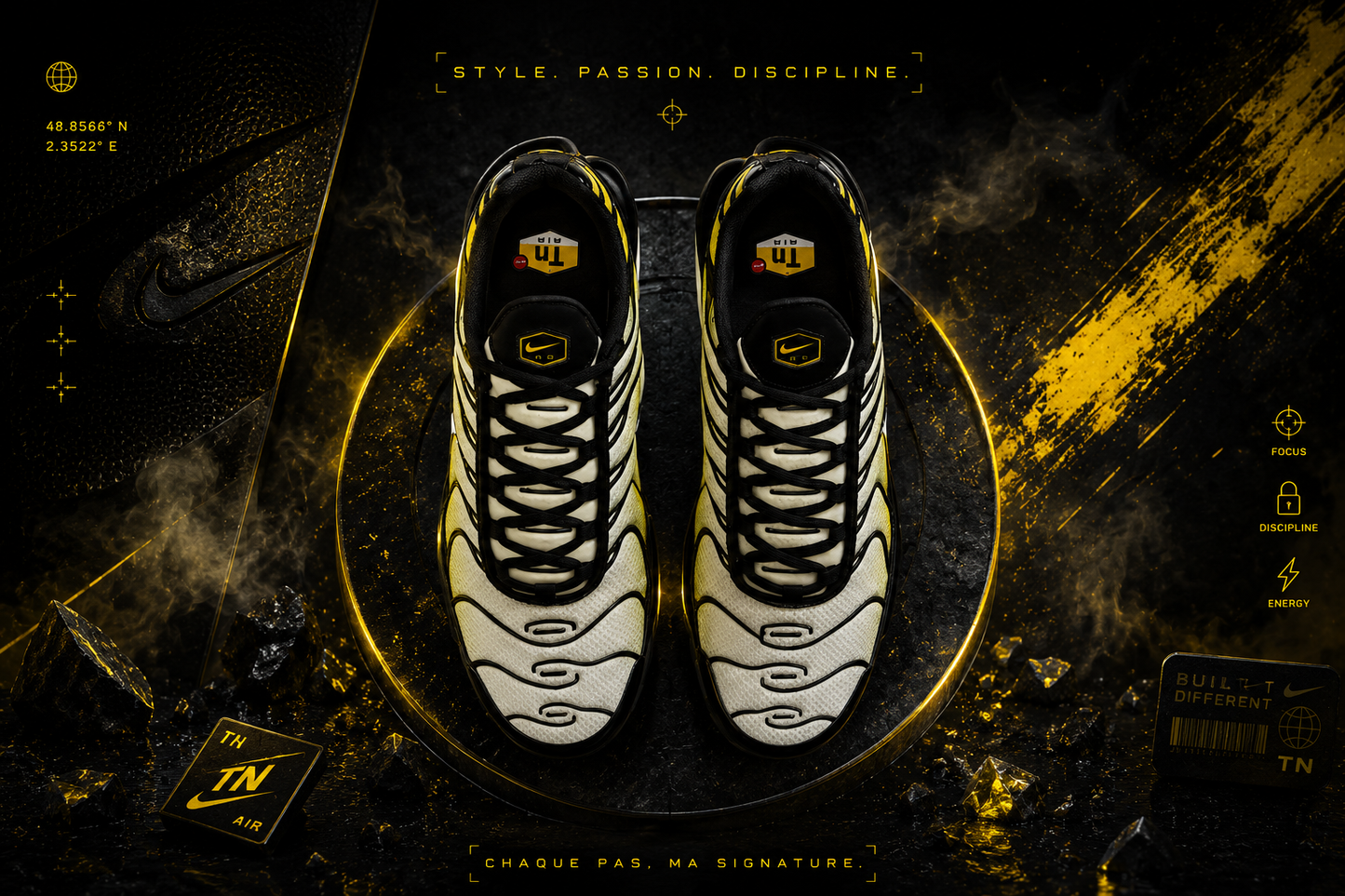 Nike Air Max Plus TN Noir/Jaune