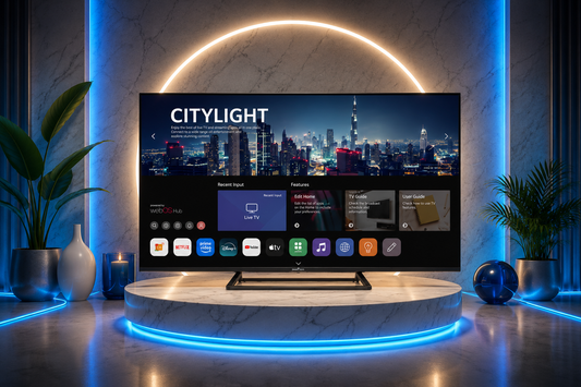 Smart Tech TV LED 43" Full HD – Smart TV webOS Hub HDR10