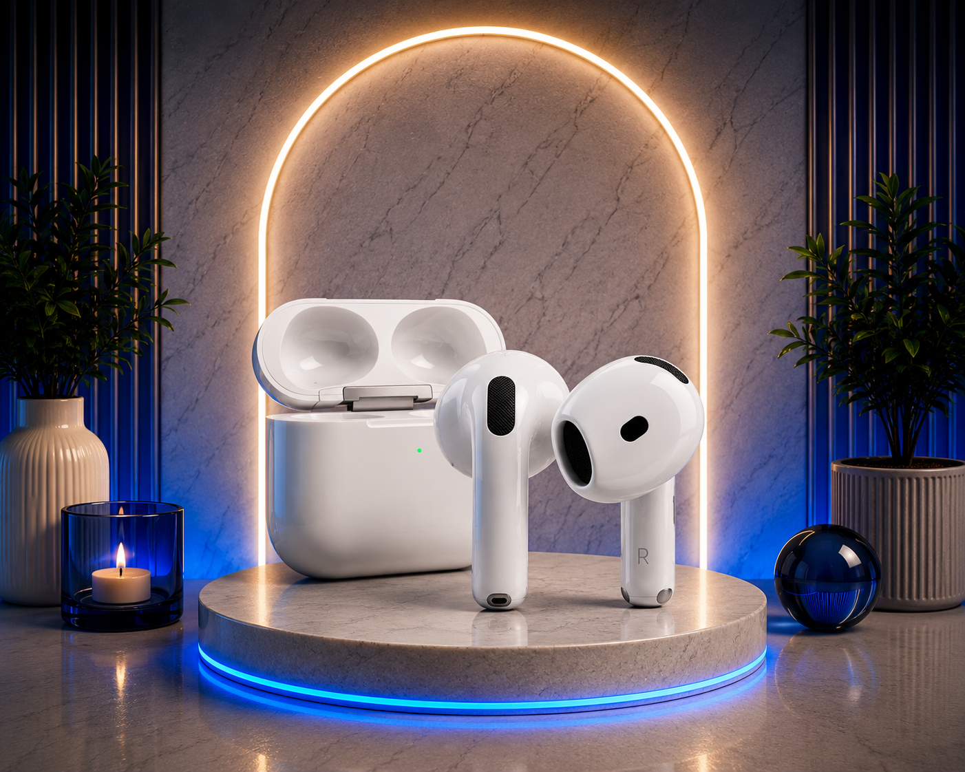 APPLE AirPods 4 ANC — Son Immersif & Réduction Active du Bruit
