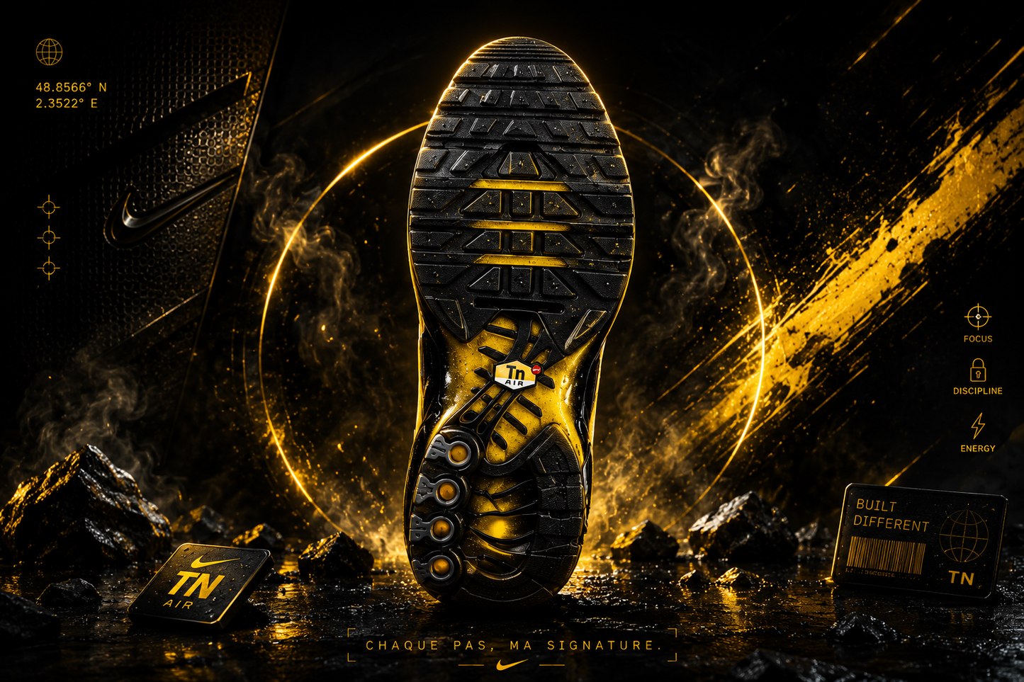 Nike Air Max Plus TN Noir/Jaune