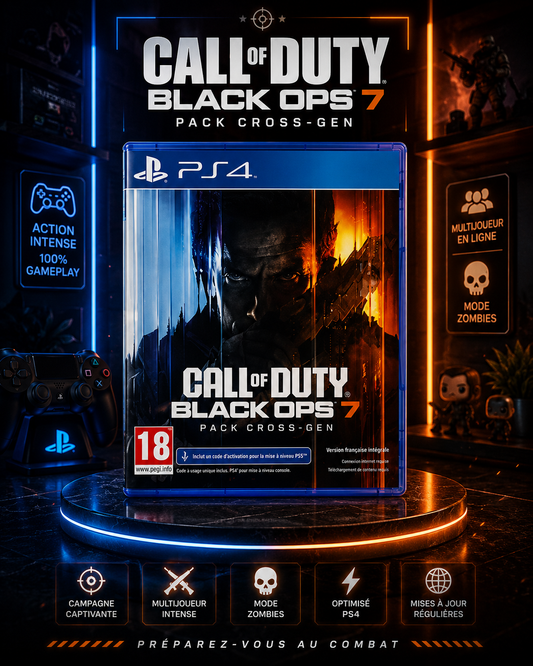 Call of Duty: Black Ops 7 – PS4 (Pack Cross-Gen)