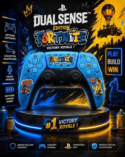 Manette DualSense Édition Fortnite