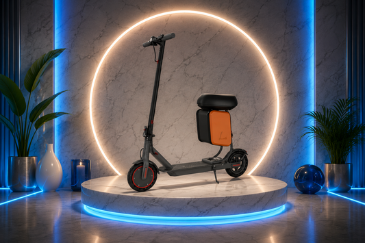 AOVOPRO LADPED LP60 – Trottinette Électrique Pliable avec Siège et Sac de Rangement 11 L