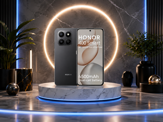 HONOR 400 Smart 256 Go Noir – Smartphone 6500 mAh
