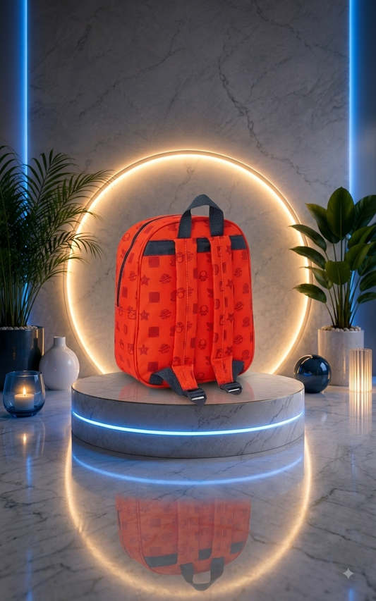 Sac à Dos Enfant Super Mario™ – Face Avant Relief 3D & Bretelles Ajustables