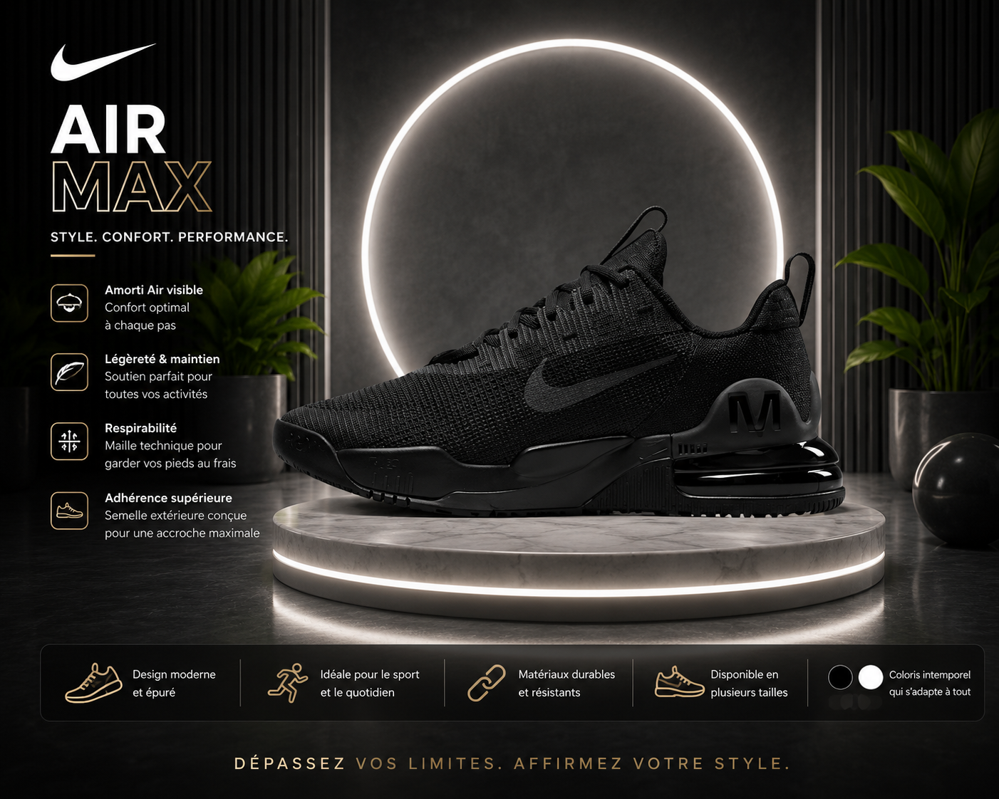 Nike Air Max Noir