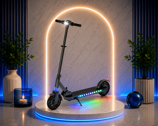 Trottinette Électrique Connectée LED
