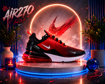 Nike Air 270 Rouge & Noire