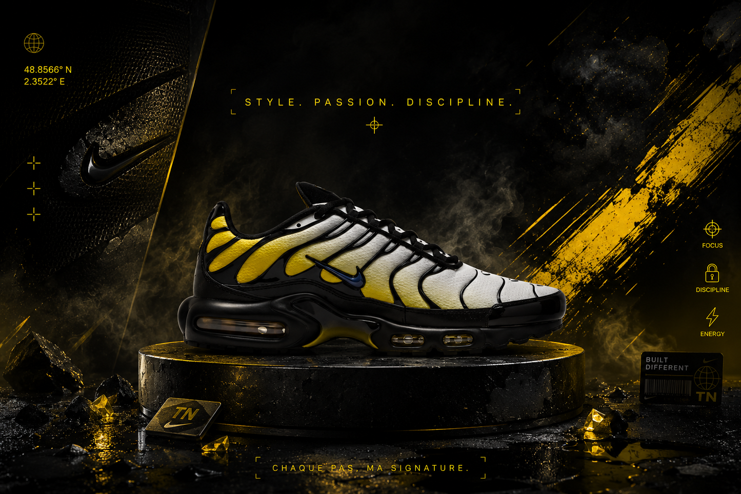 Nike Air Max Plus TN Noir/Jaune